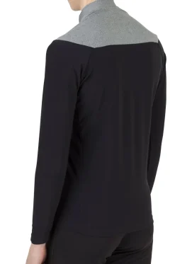 AGU Jersey womens Turtle melange Black/Iron Grey