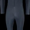 AGU marathon thermo schaatspak dames dark grey/black
