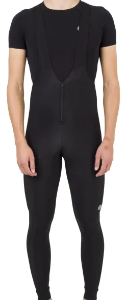 AGU Salopette met korte rits Black