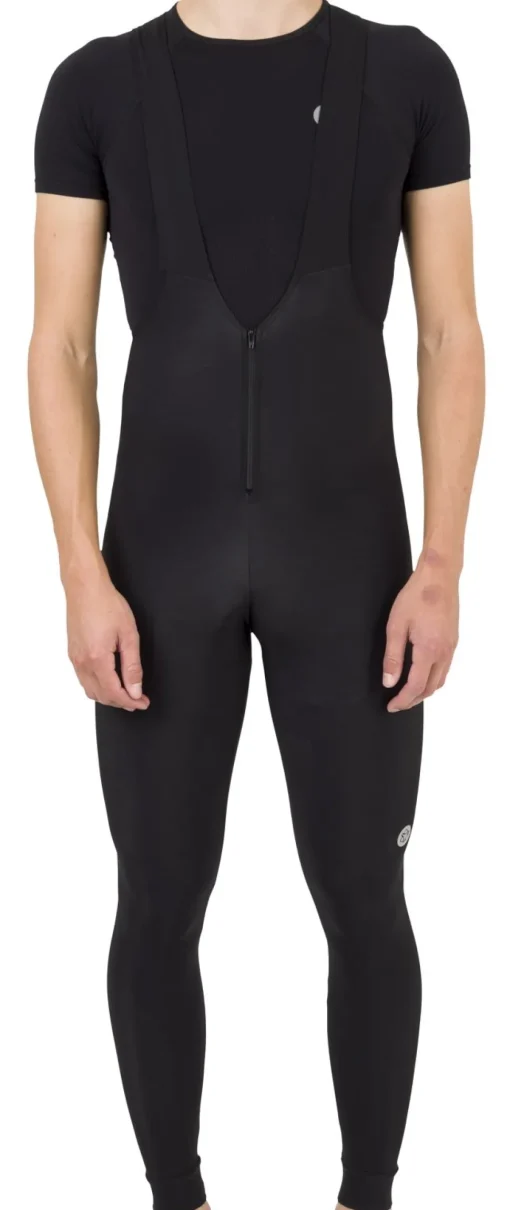 AGU Salopette met korte rits Black