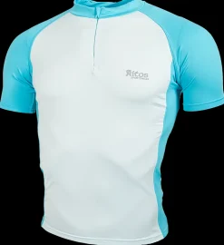 Aitos Reti wielershirt korte mouw Turquoise