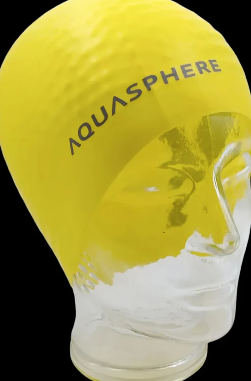 Aqua Sphere Silicone Tri Cap Adult yellow