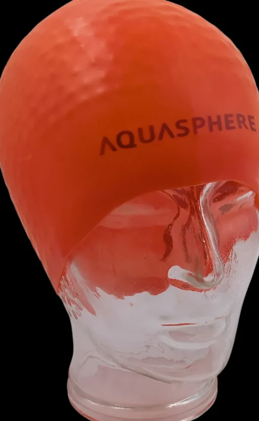 Aqua Sphere Silicone Tri Cap Adult Orange