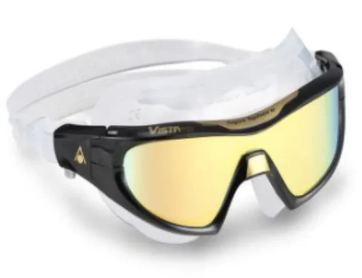 Aqua Sphere Vista PRO Gold Performance Mirror Black Gold