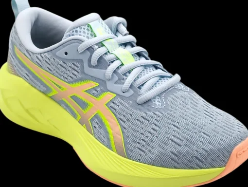 Asics Novablast 4 GS cool grey/ bright sunstone