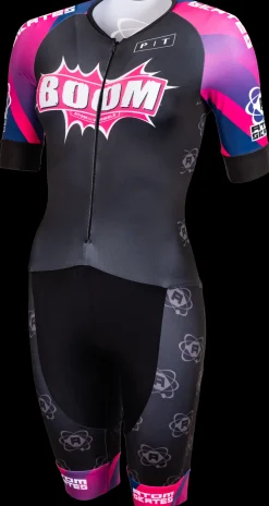 Atom Boom skeelerpak lila/roze