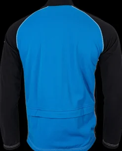 Avento schaatsjack windstopper zwart/blauw