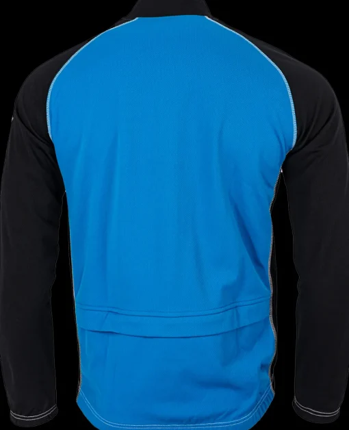 Avento schaatsjack windstopper zwart/blauw