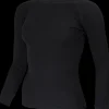 Avento Thermoshirt Dames Zwart 721 lange mouw