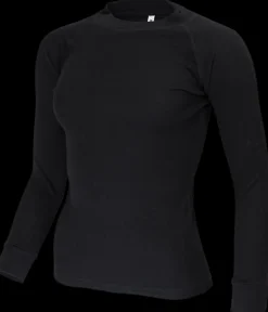Avento Thermoshirt Dames Zwart 721 lange mouw