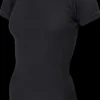 Avento Thermoshirt Dames Zwart (korte mouw) 720