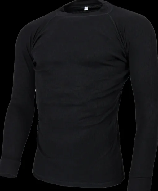 Avento Thermoshirt Heren Zwart (lange mouw) 723