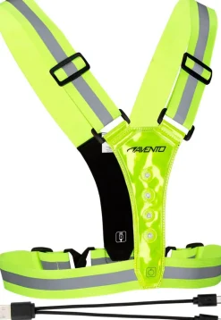 Avento veiligheidsvest LED oplaadbaar