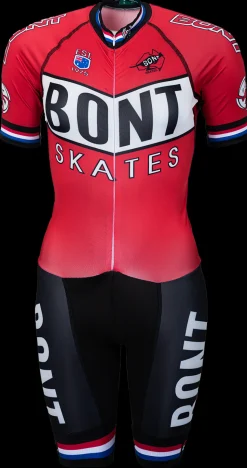 Bont Retro skate suit front zip