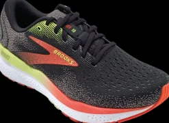 Brooks Ghost 16 black/mandarin red/green