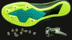 Brooks Men's Mach 19 black/shoots/blue grass