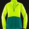 Brooks Women's Drift 1/2 zip [nightlife/kale]