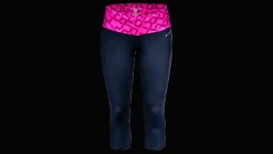 Brooks Women's Infinity Capri III [midnight/fuchsia/digi print]