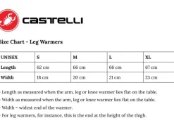 Castelli Nanoflex wit beenstukken