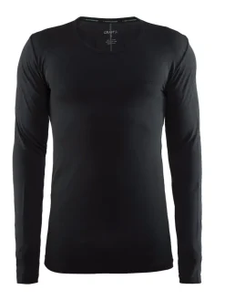 Craft Active Comfort RN LS Men Black Solid