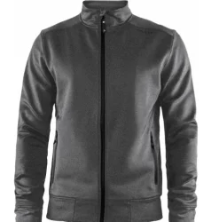 Craft nobele zip jack men dark grey melange