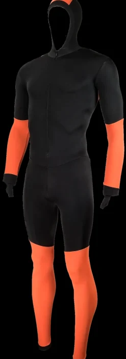 Craft speedpak colorblock zwart/oranje