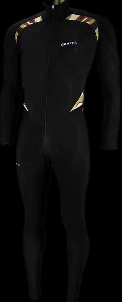 Craft Thermo schaatspak colorblock black/camouflage limited edition