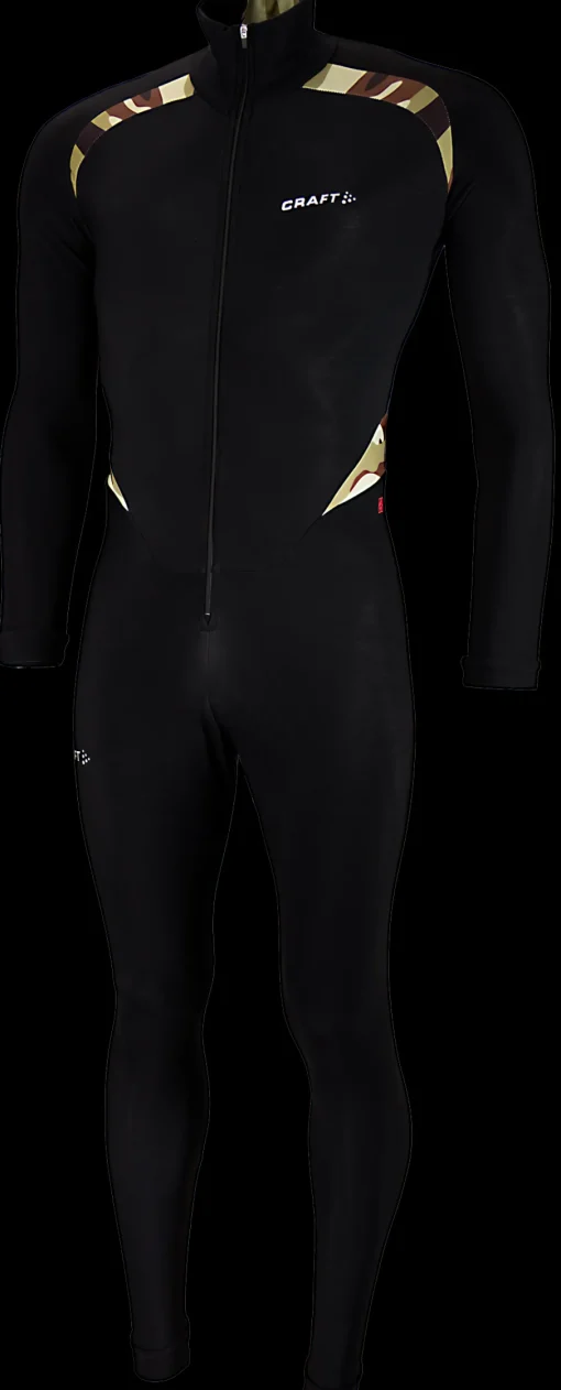 Craft Thermo schaatspak colorblock black/camouflage limited edition