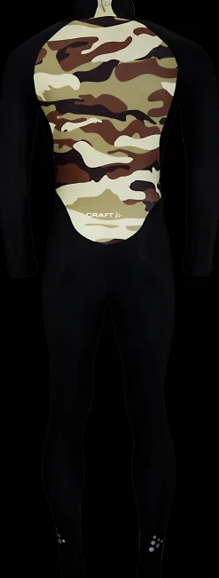 Craft Thermo schaatspak colorblock black/camouflage limited edition