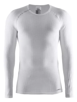 Craft Thermoshirt lange mouw heren wit