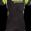 DMB speed skating zwart/groen