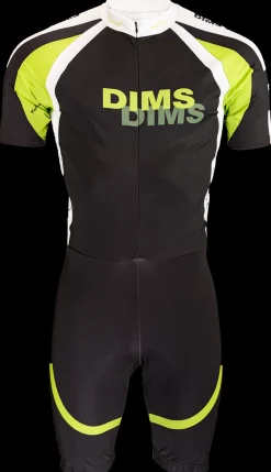 DMB speed skating zwart/groen