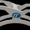 DoubleFF 13.2" 4x110 195mm wit