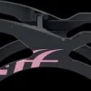 DoubleFF 11.0" 4x90 165/195mm zwart/roze