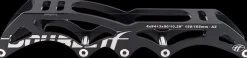 DoubleFF 10.28" 4x84/3x90 150/165mm zwart/wit