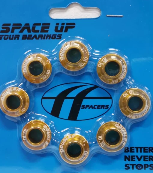 DoubleFF precisie spacers (set van 8 stuks)