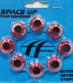 DoubleFF precisie spacers (set van 8 stuks)