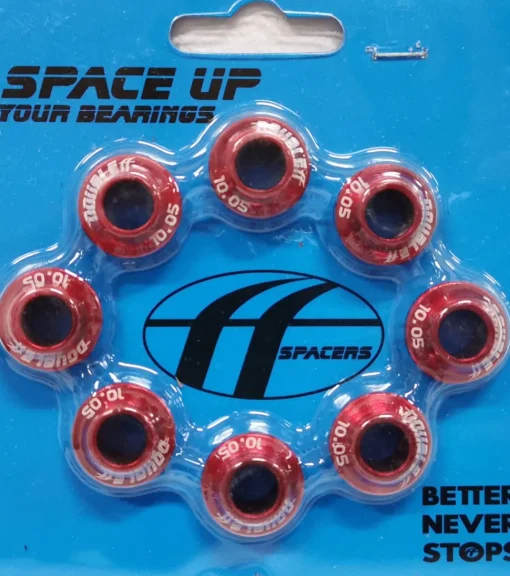 DoubleFF precisie spacers (set van 8 stuks)