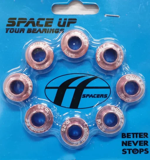 DoubleFF precisie spacers (set van 8 stuks)