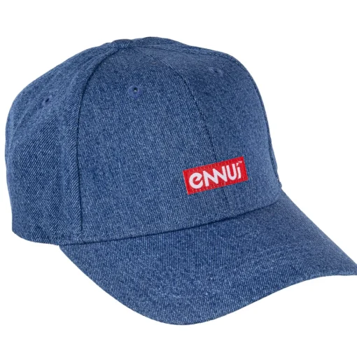 Ennui logo cap denim