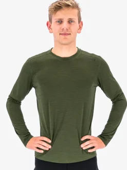 Fusion mens C3 long sleeve green