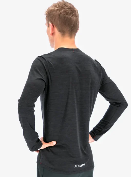 Fusion mens C3 long sleeve black