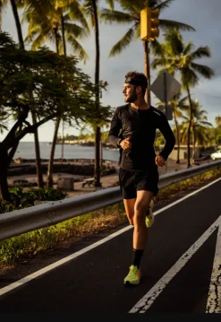 Fusion mens C3 run shorts black