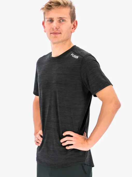 Fusion mens C3 t-shirt black
