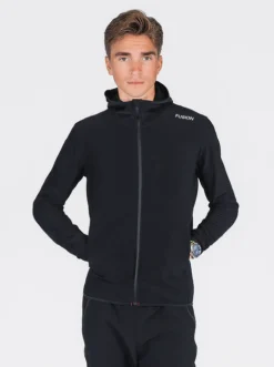 Fusion mens recharge hoodie black