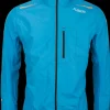Fusion mens S1 run jacket surf blue