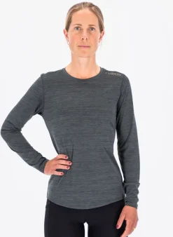 Fusion womens C3 long sleeve grey
