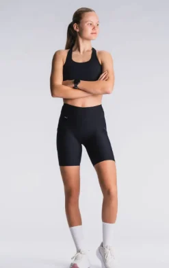 Fusion womens C3 short training tights black
