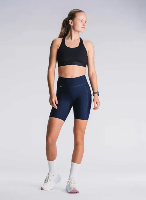 Fusion womens C3 short training tights night blue