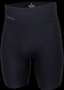 Fusion womens C3 short training tights black